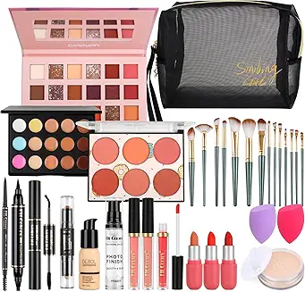 Makeup Set with storage bag and palette